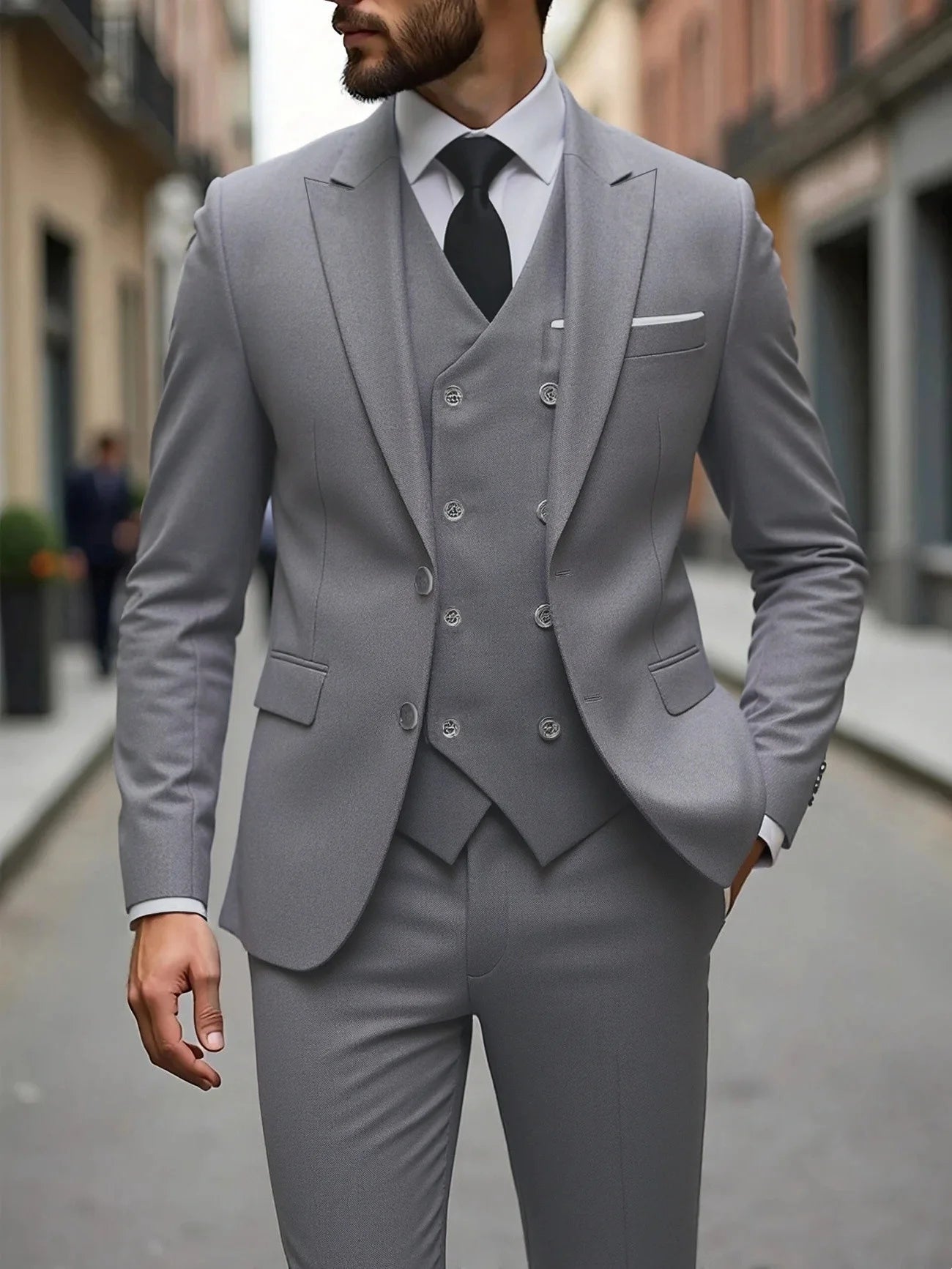 Kingsley Signature Three-Piece Suit