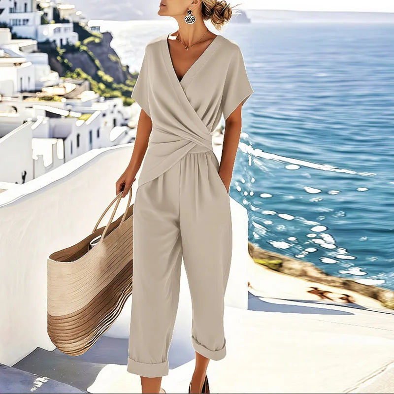 Charlotte Reed Draped Midi Dress