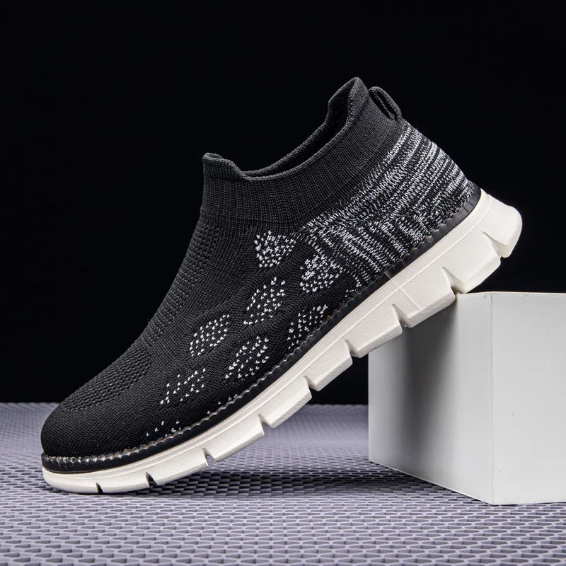Logan Pierce Knit Sneakers