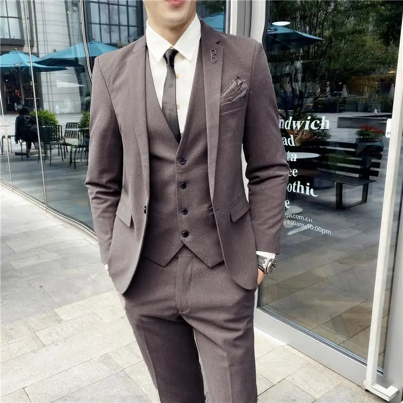 Harrison Blackwell Three-Piece Suit
