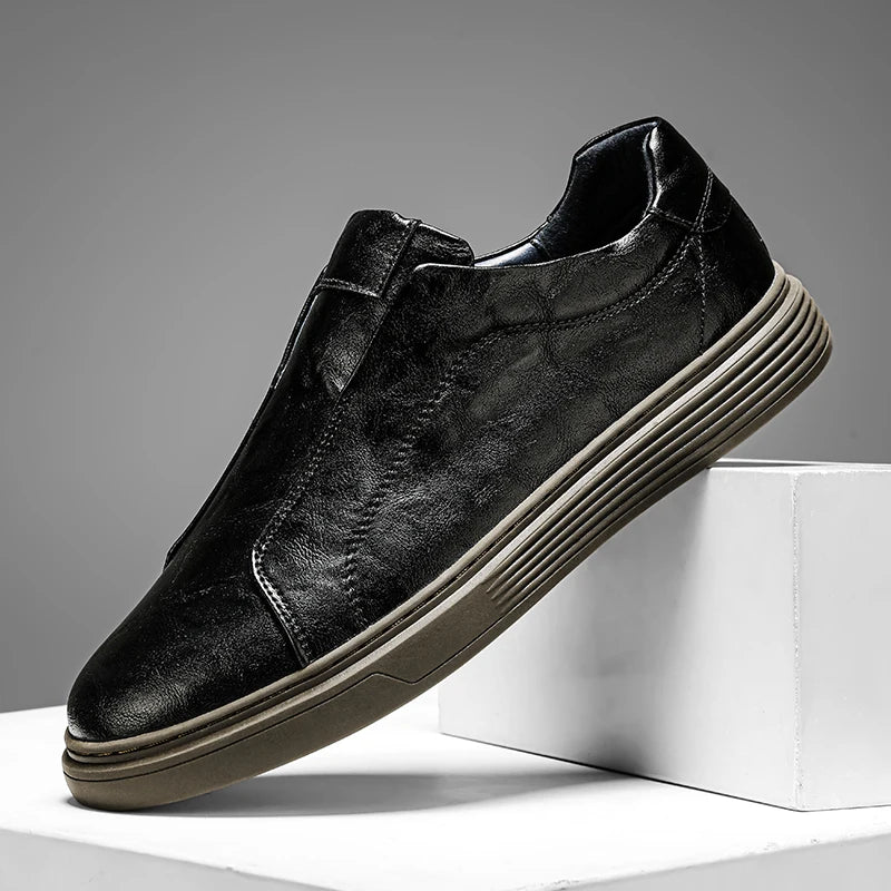 Dan Wellington Genuine Leather Sneakers