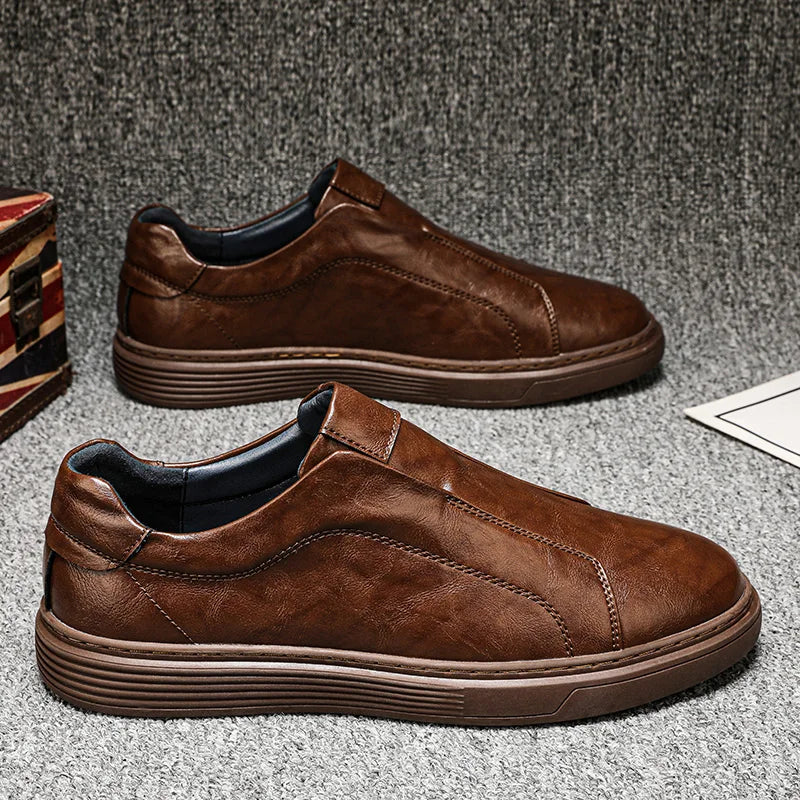 Dan Wellington Genuine Leather Sneakers