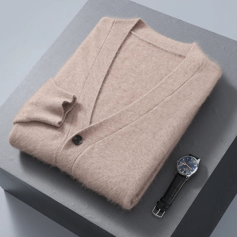 Montreal Brushed Wool Cardigan