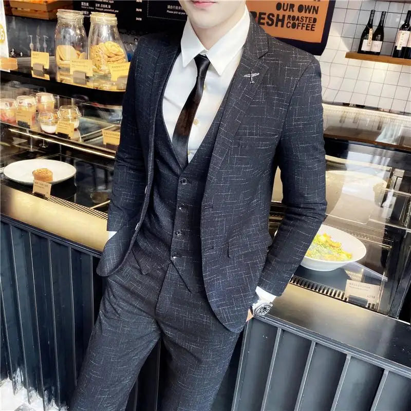 Harrison Blackwell Three-Piece Suit