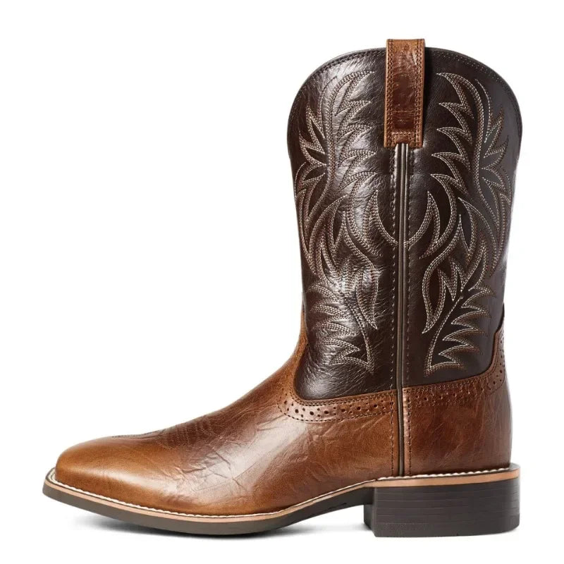 Logan Reed Cowboy Boots With Classic Pull-On Design