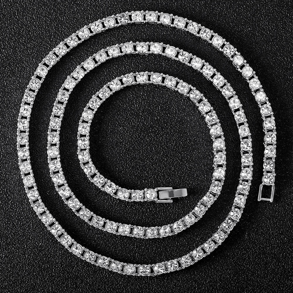 Sterling Vale Tennis Chain