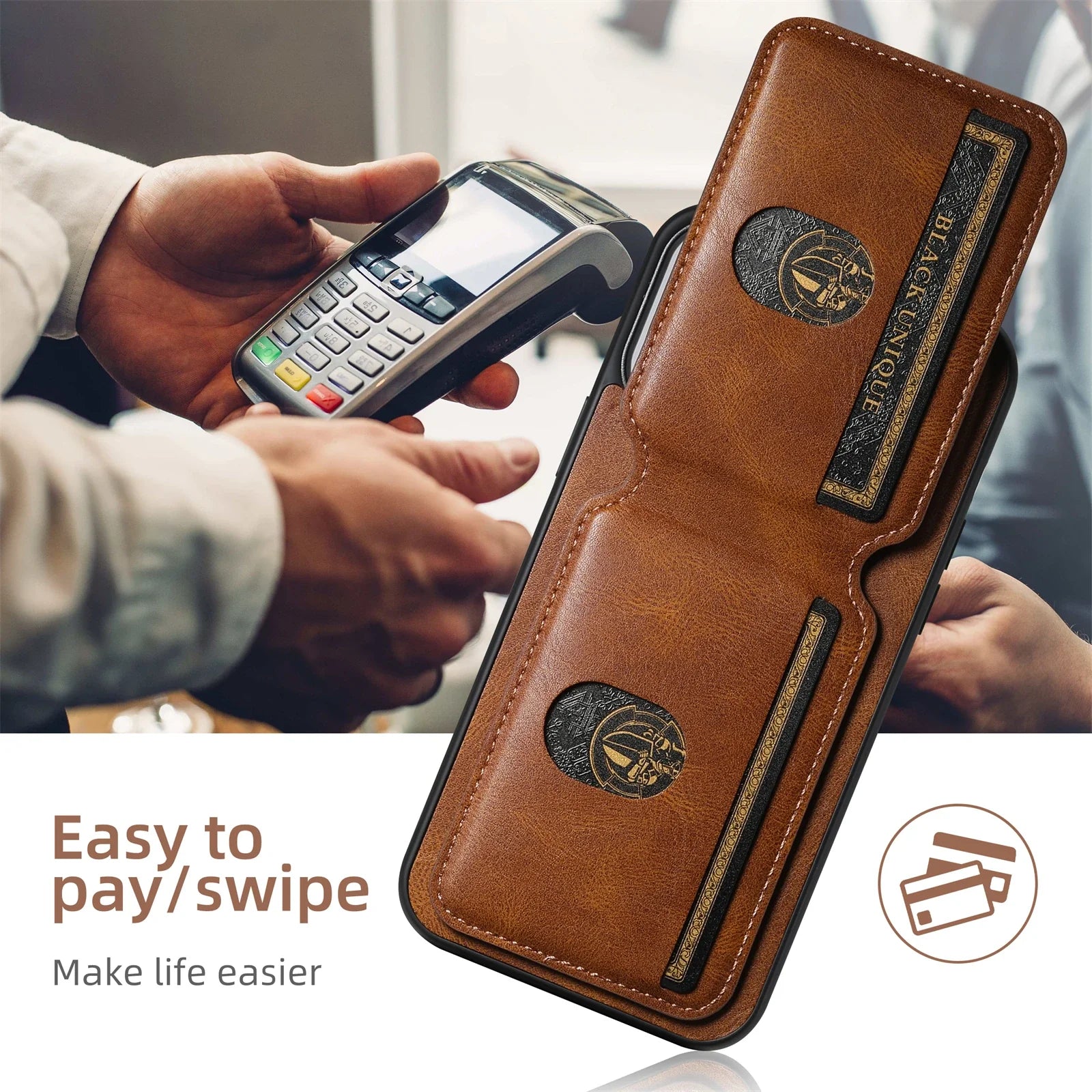 Faye Leather iPhone Wallet Case_3
