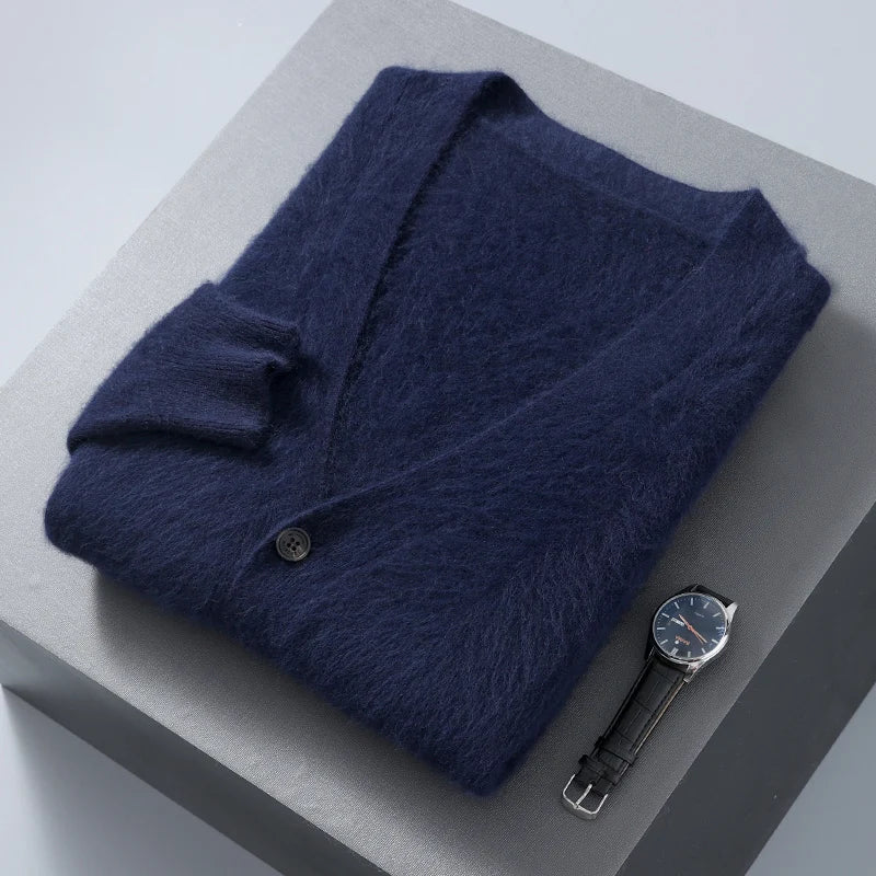 Montreal Brushed Wool Cardigan