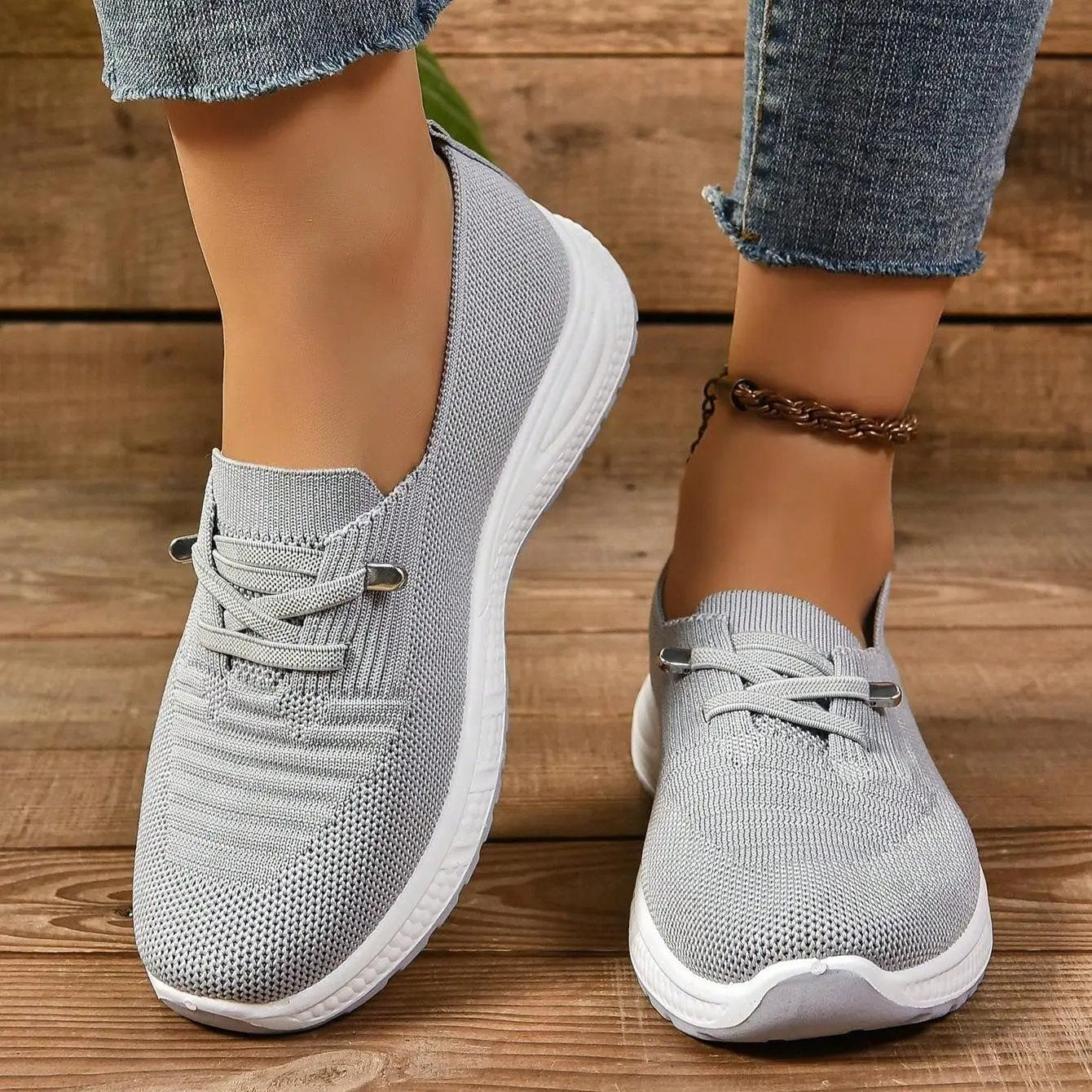Stella Morgan Knit Sneakers