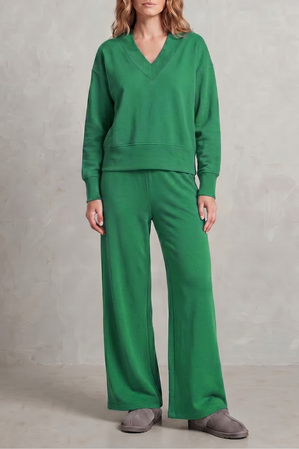 Dawn Fleece Wide Leg Two Piece Set_11