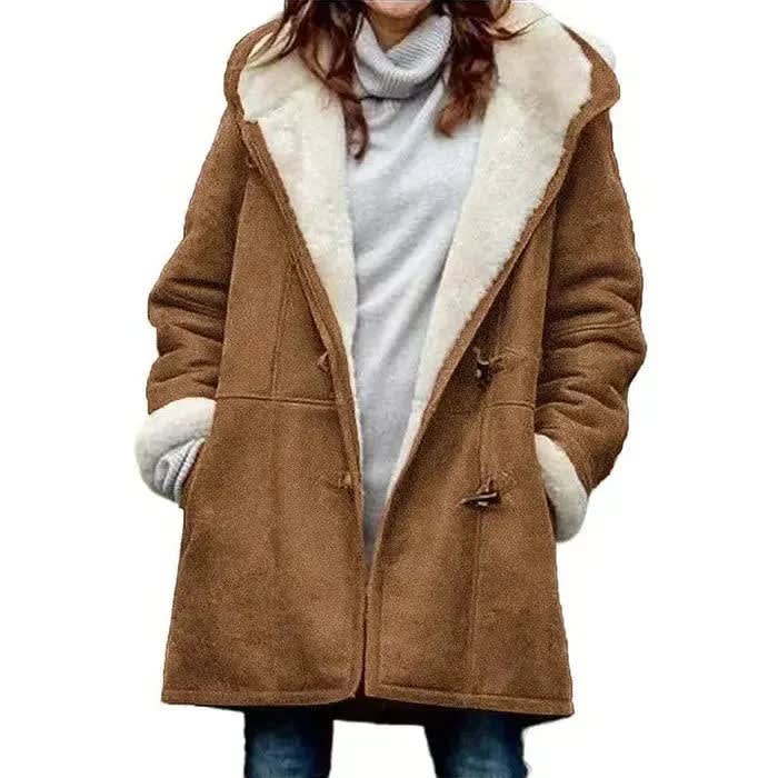 Andrea Fleece Lined Hooded Coat_7