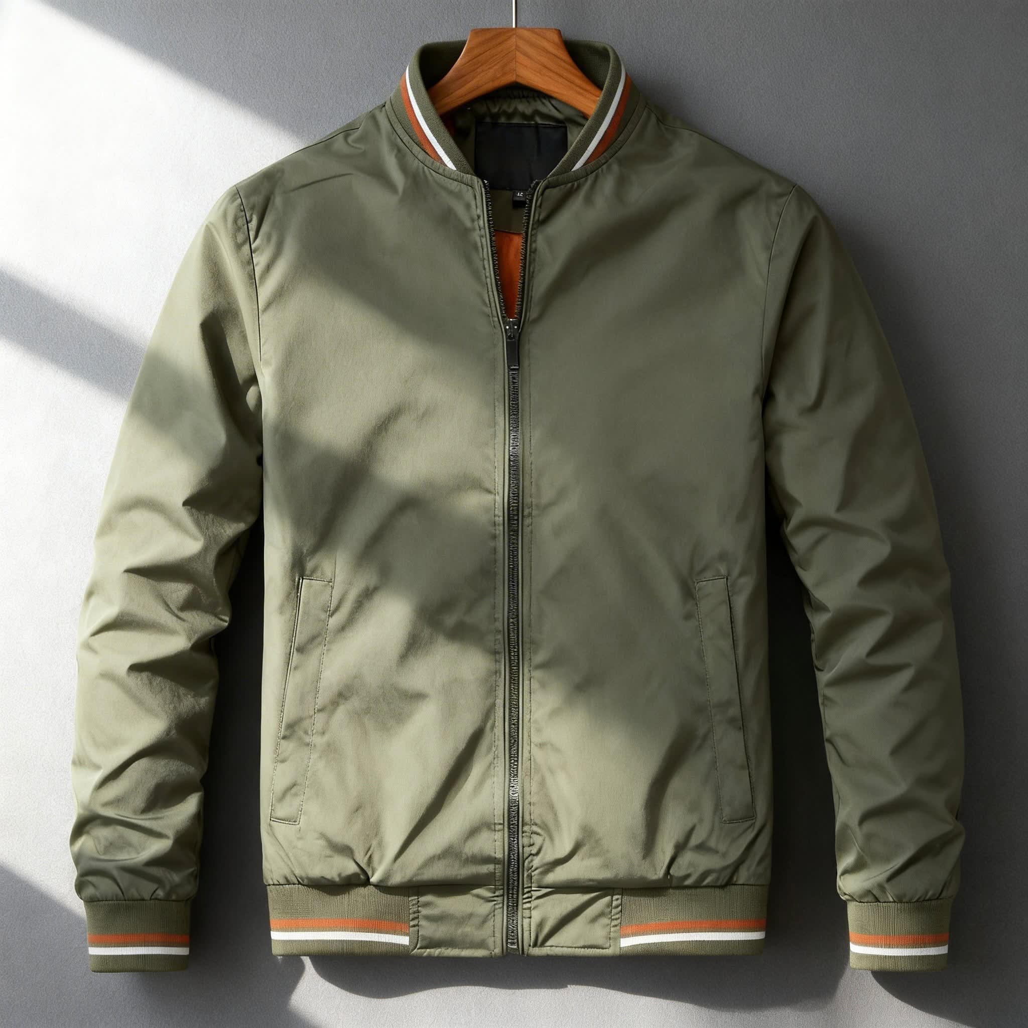 Brendan Lightweight Water Resistant Bomber Jacket_10