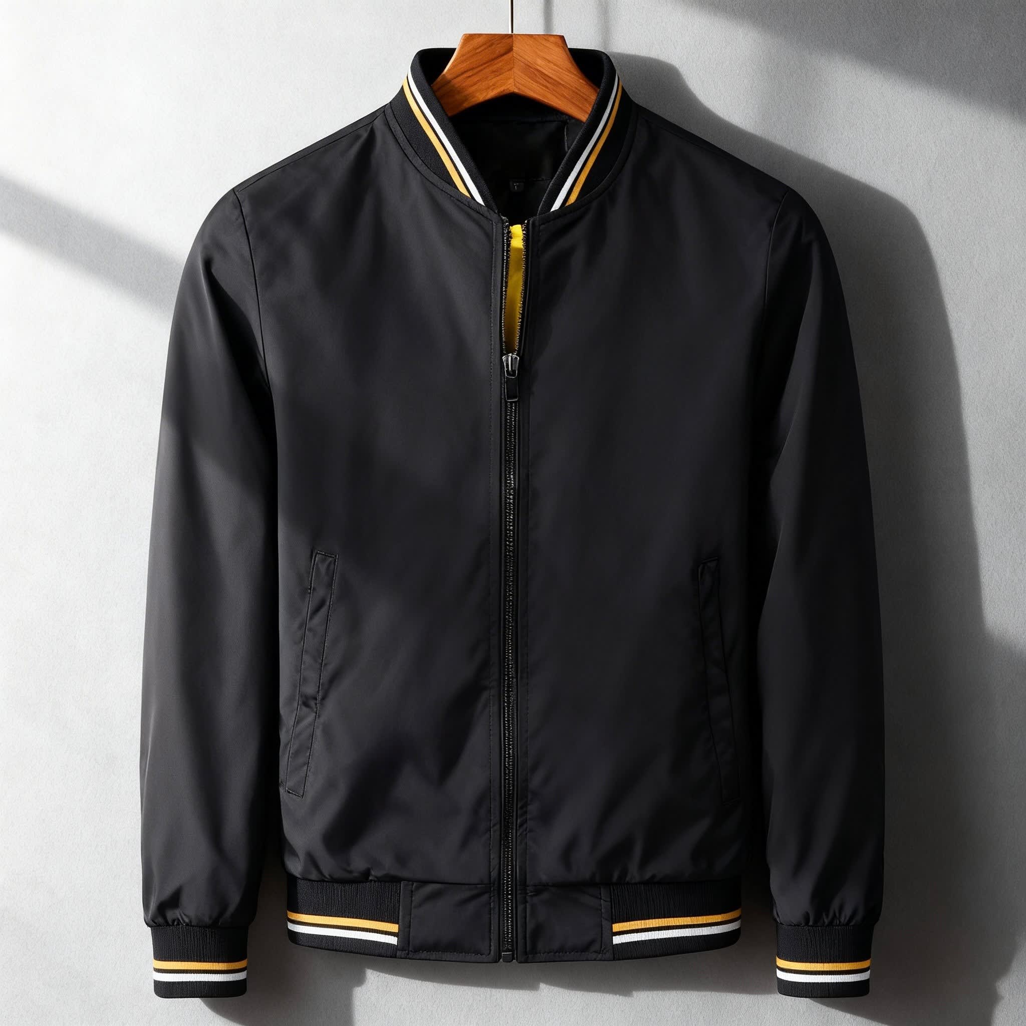 Brendan Lightweight Water Resistant Bomber Jacket_7