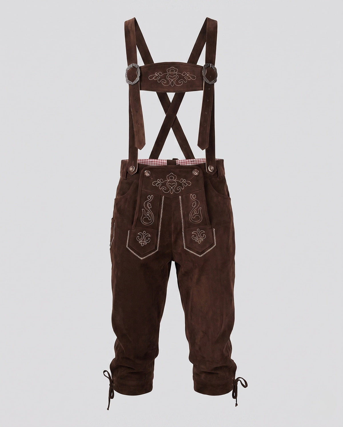 Dagmar Embroidered Oktoberfest Lederhosen Pants_5