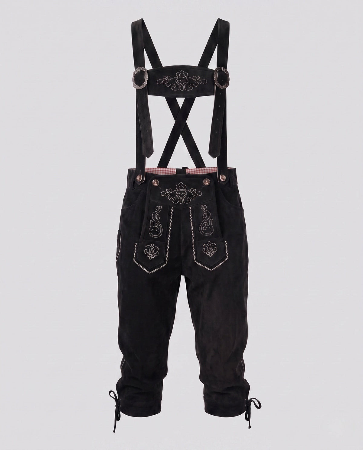 Dagmar Embroidered Oktoberfest Lederhosen Pants_6