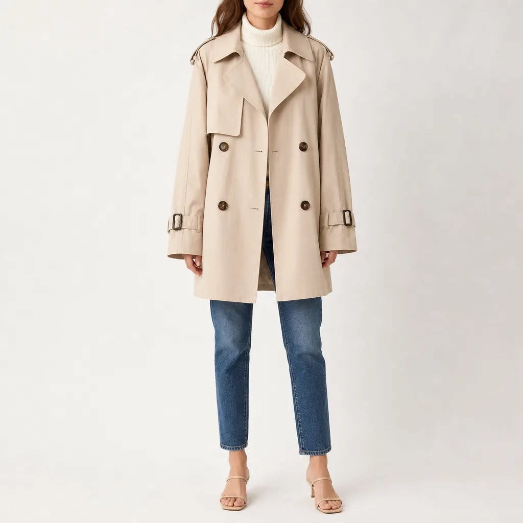 Anya Double Breasted Trench Coat_4