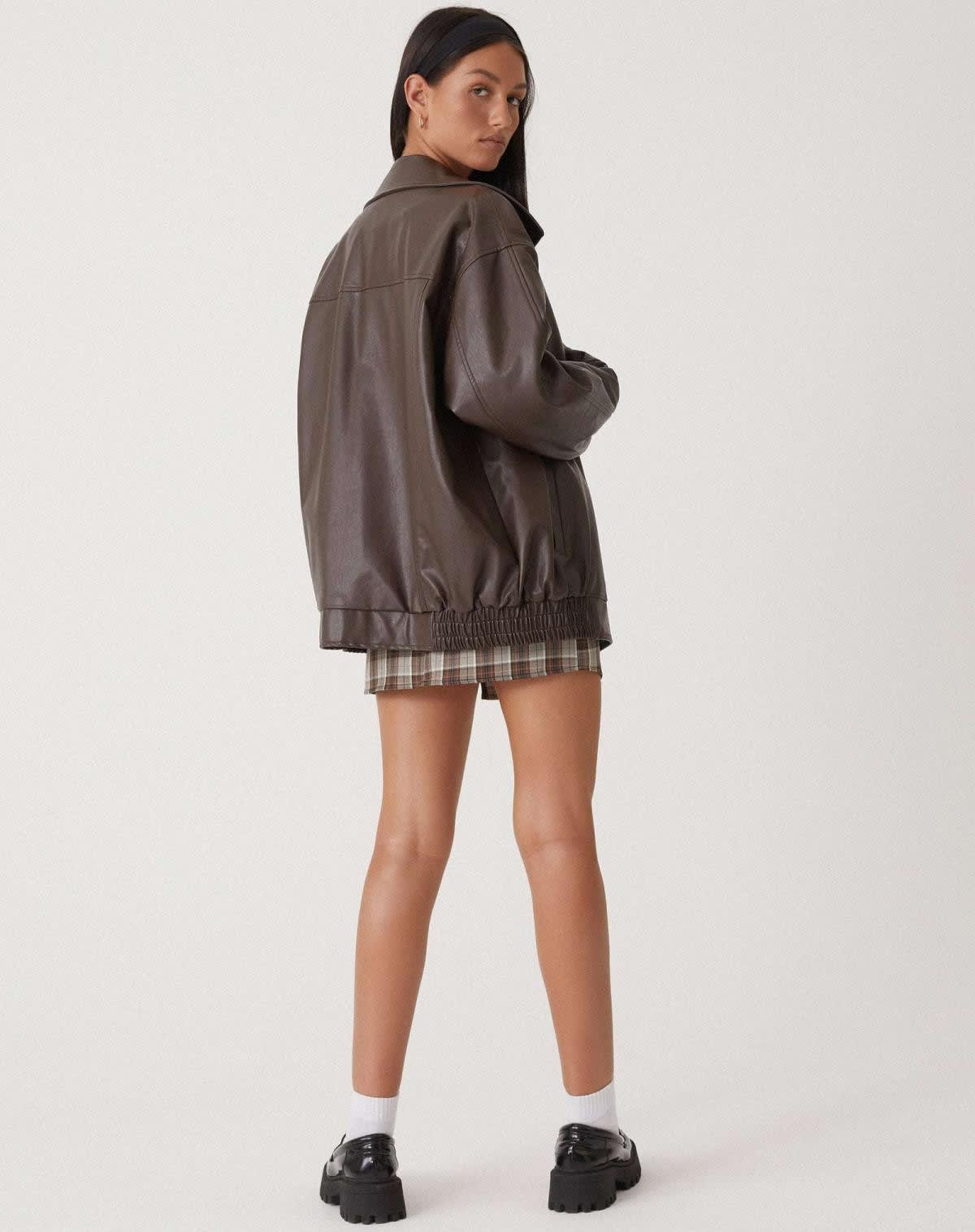Alyssa Faux Leather Oversized Bomber Jacket_4