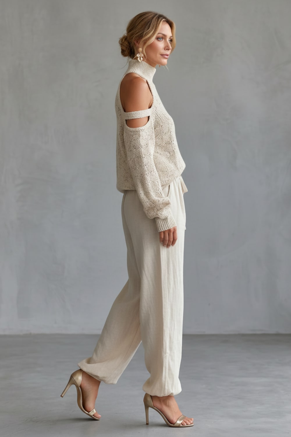Elsie Cold Shoulder Knit Two Piece Set_3