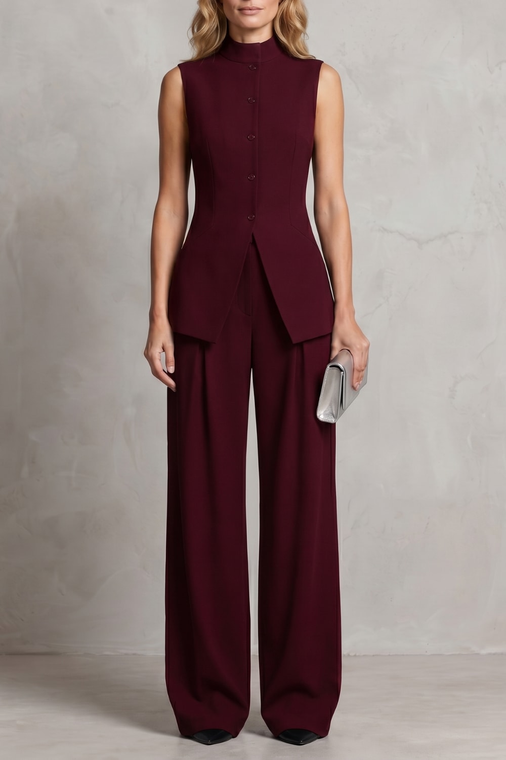 Eleanor Sleeveless Wide Leg Two Piece Set_11