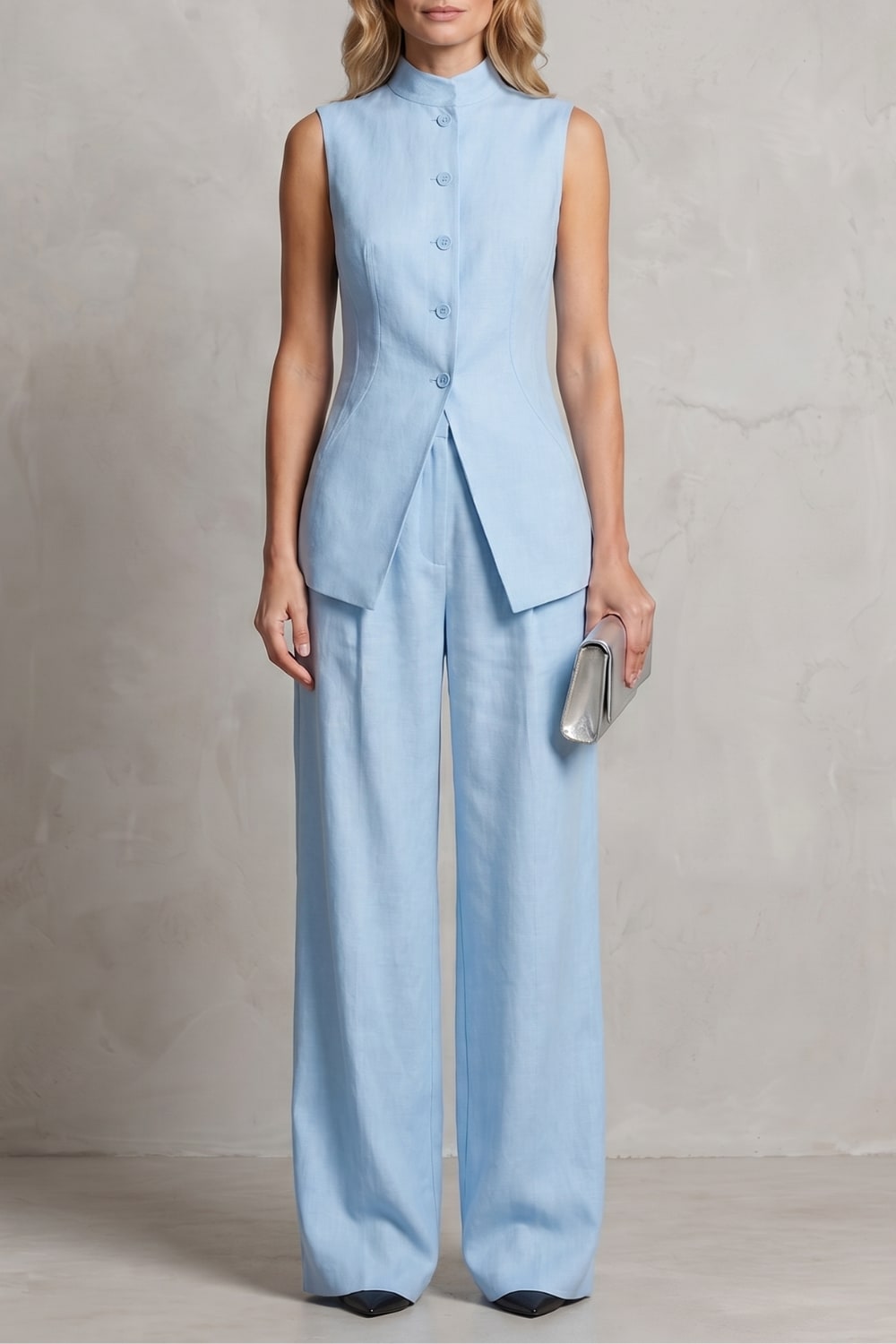 Eleanor Sleeveless Wide Leg Two Piece Set_13