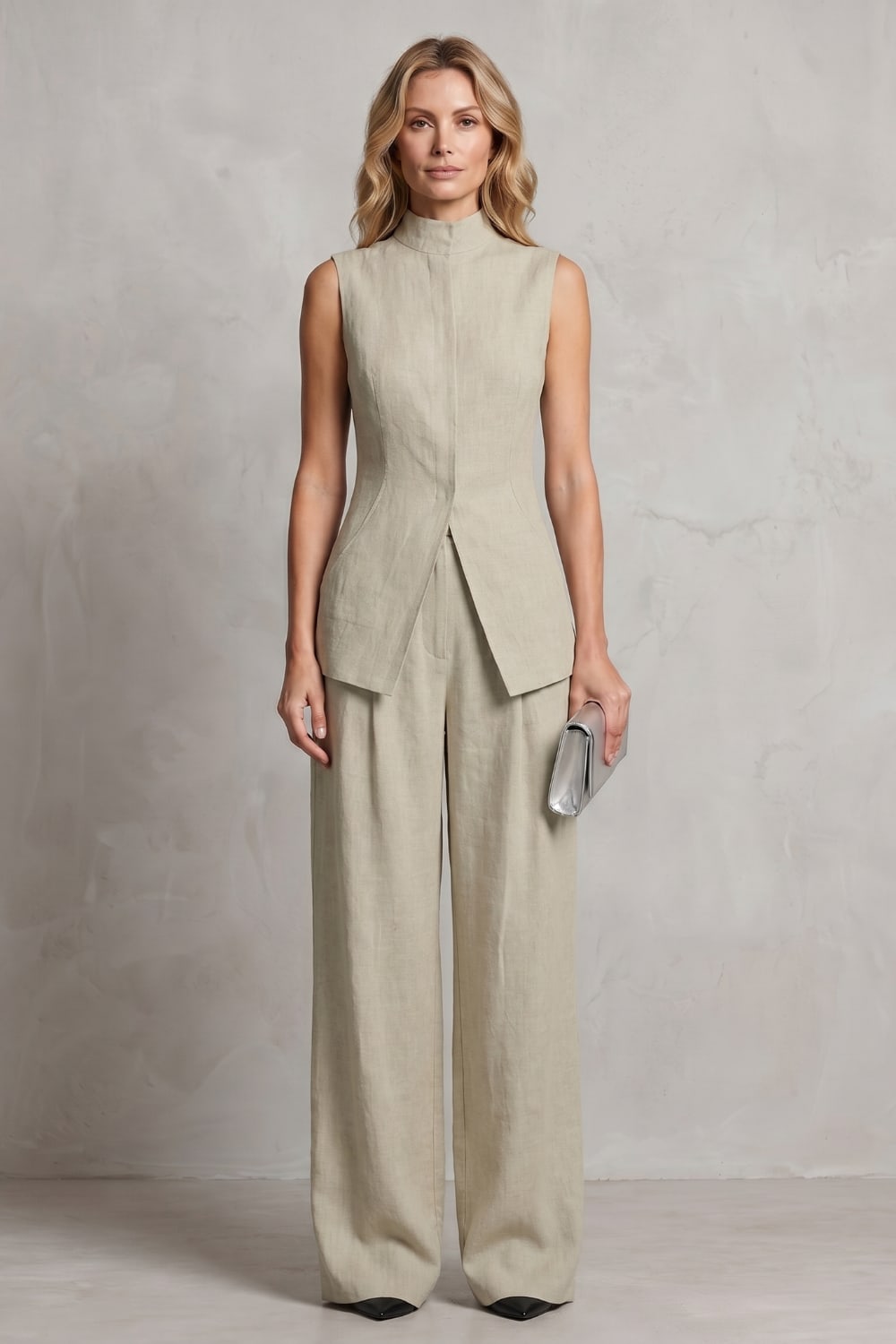 Eleanor Sleeveless Wide Leg Two Piece Set_16