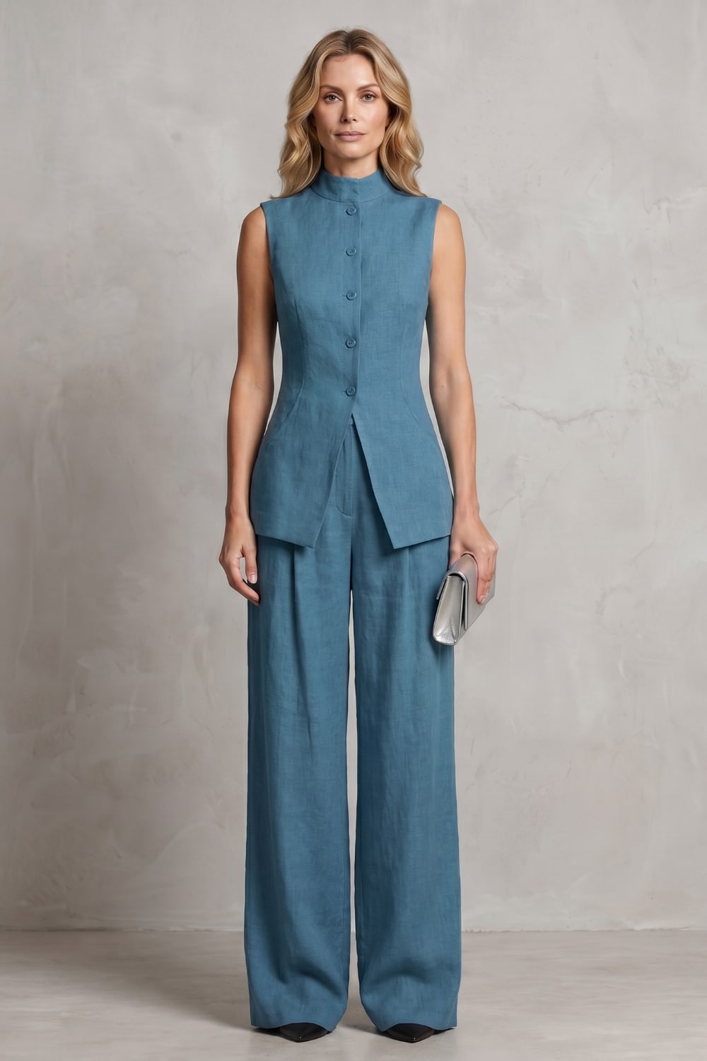 Eleanor Sleeveless Wide Leg Two Piece Set_8