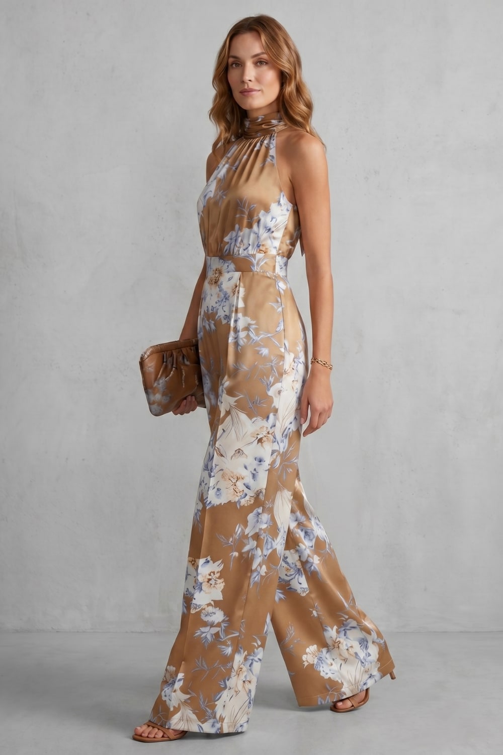 Venetia Floral Halter Wide Leg Jumpsuit_3