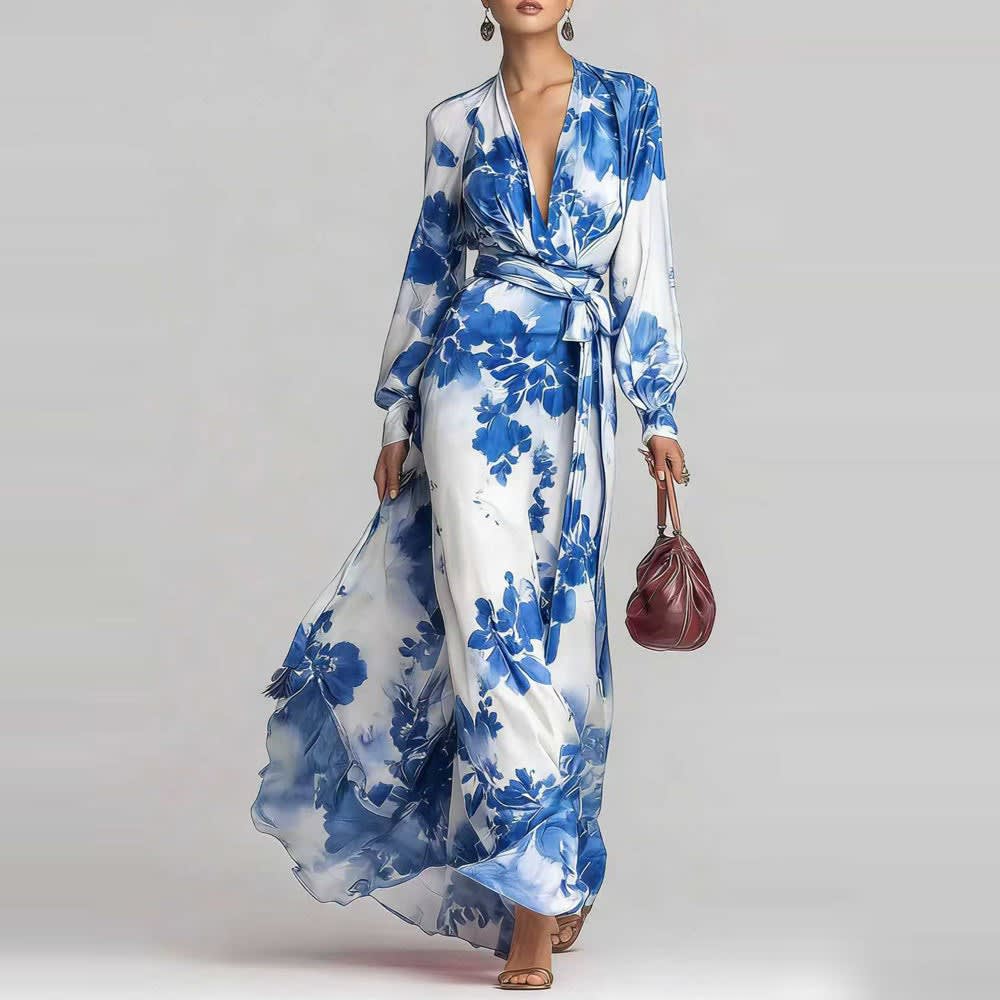 Encarna Floral Wrap Maxi Dress_3