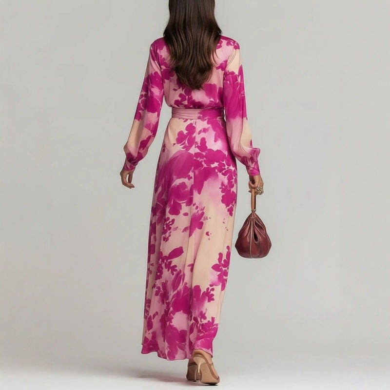 Encarna Floral Wrap Maxi Dress_5