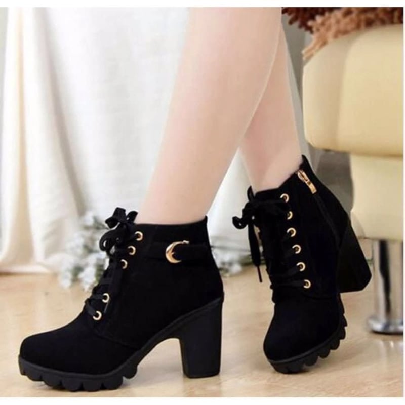 Rosanna Platform Block Heel Ankle Boots_1