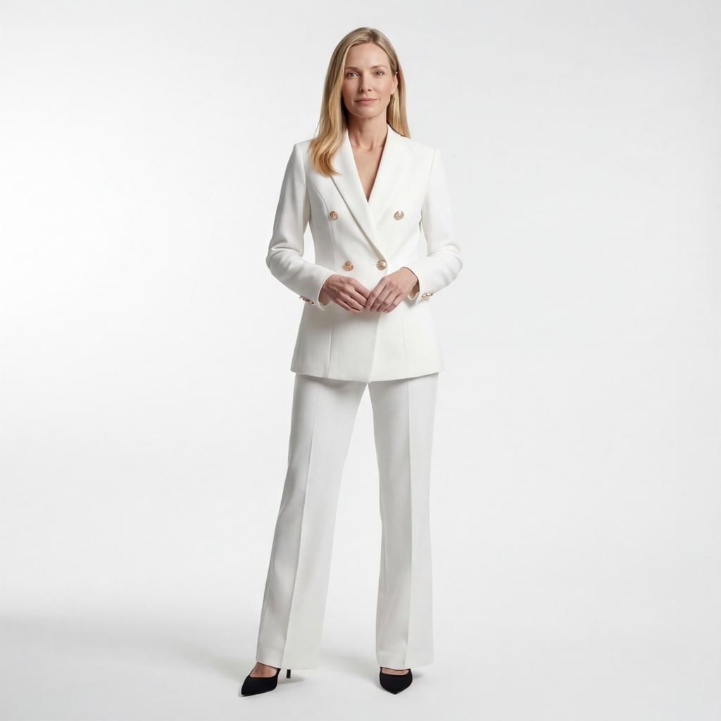 Aubrey Double Breasted Two Piece Pant Suit_3
