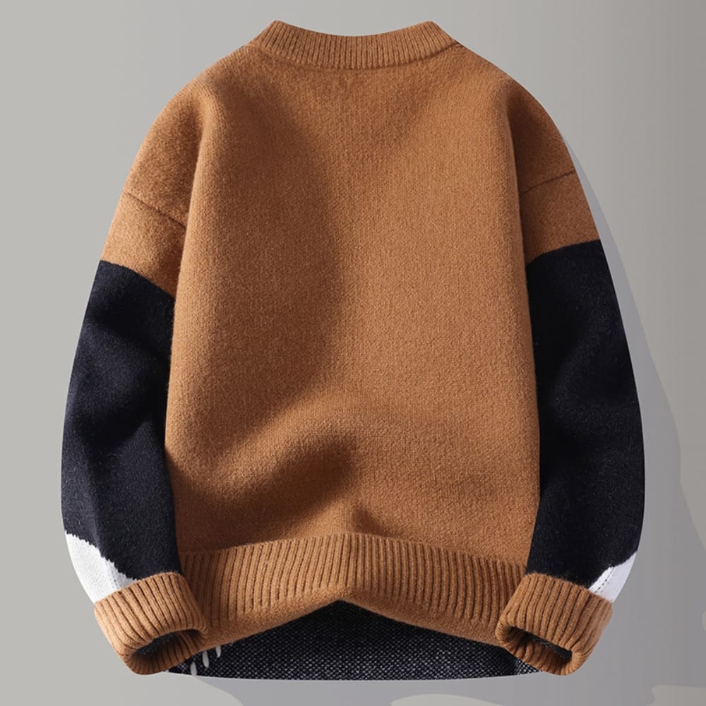 Orion Color Block Knit Sweater_2