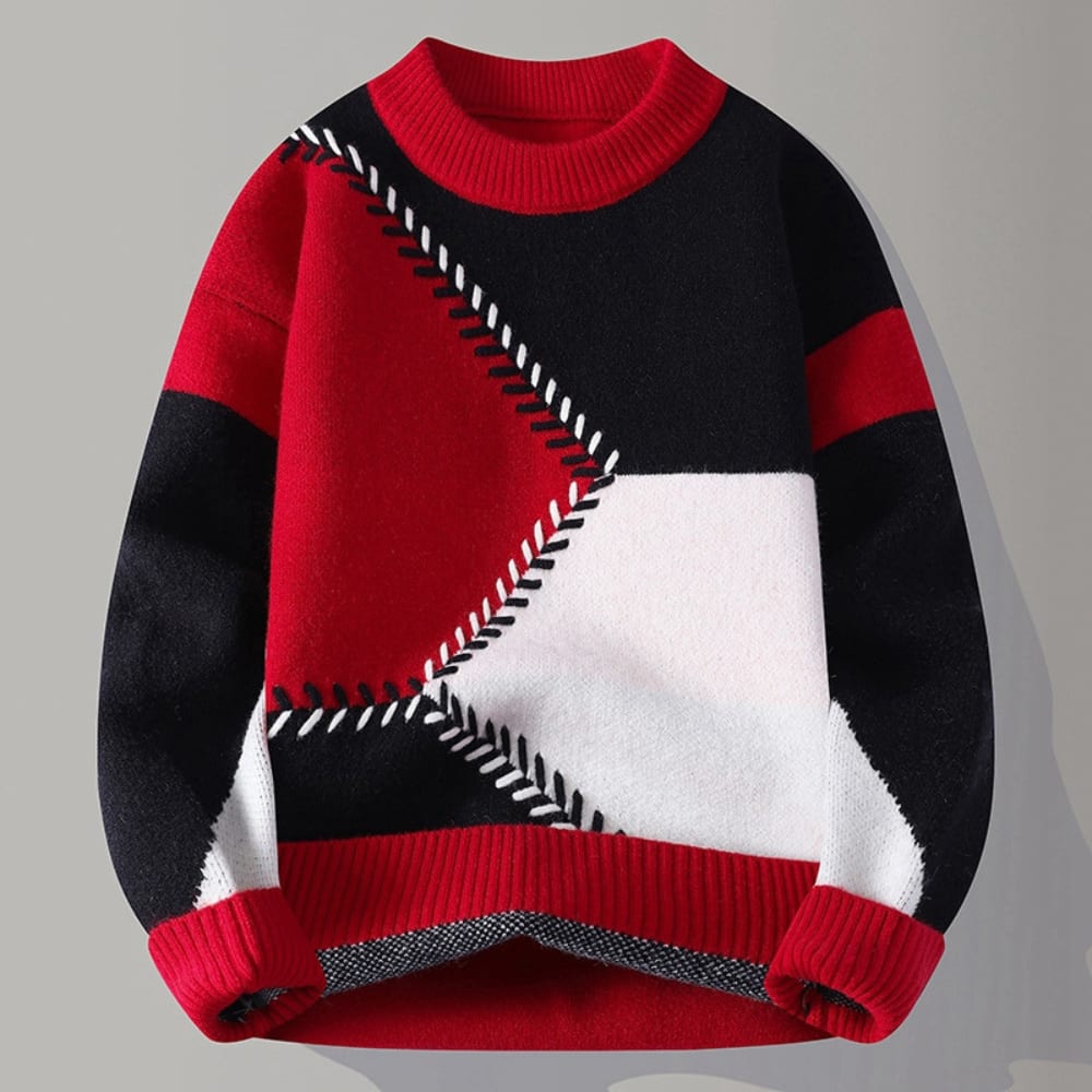 Orion Color Block Knit Sweater_6