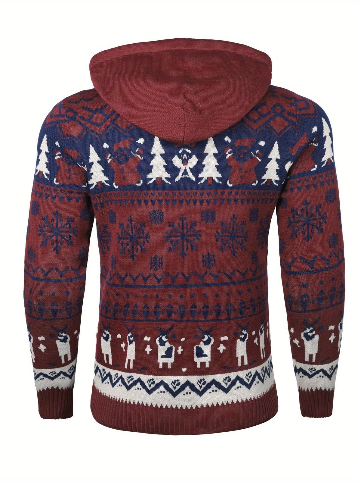 Oscar Hooded Reindeer Christmas Sweater_11