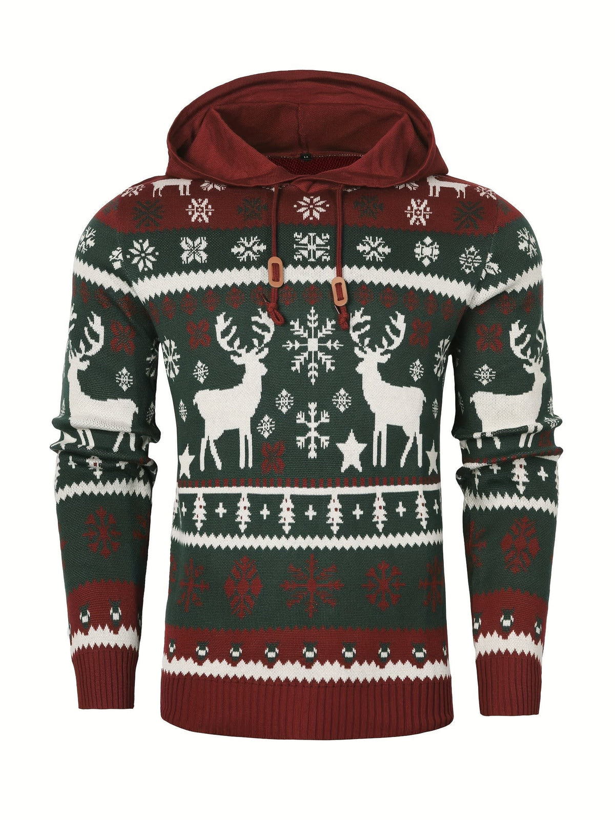 Oscar Hooded Reindeer Christmas Sweater_3