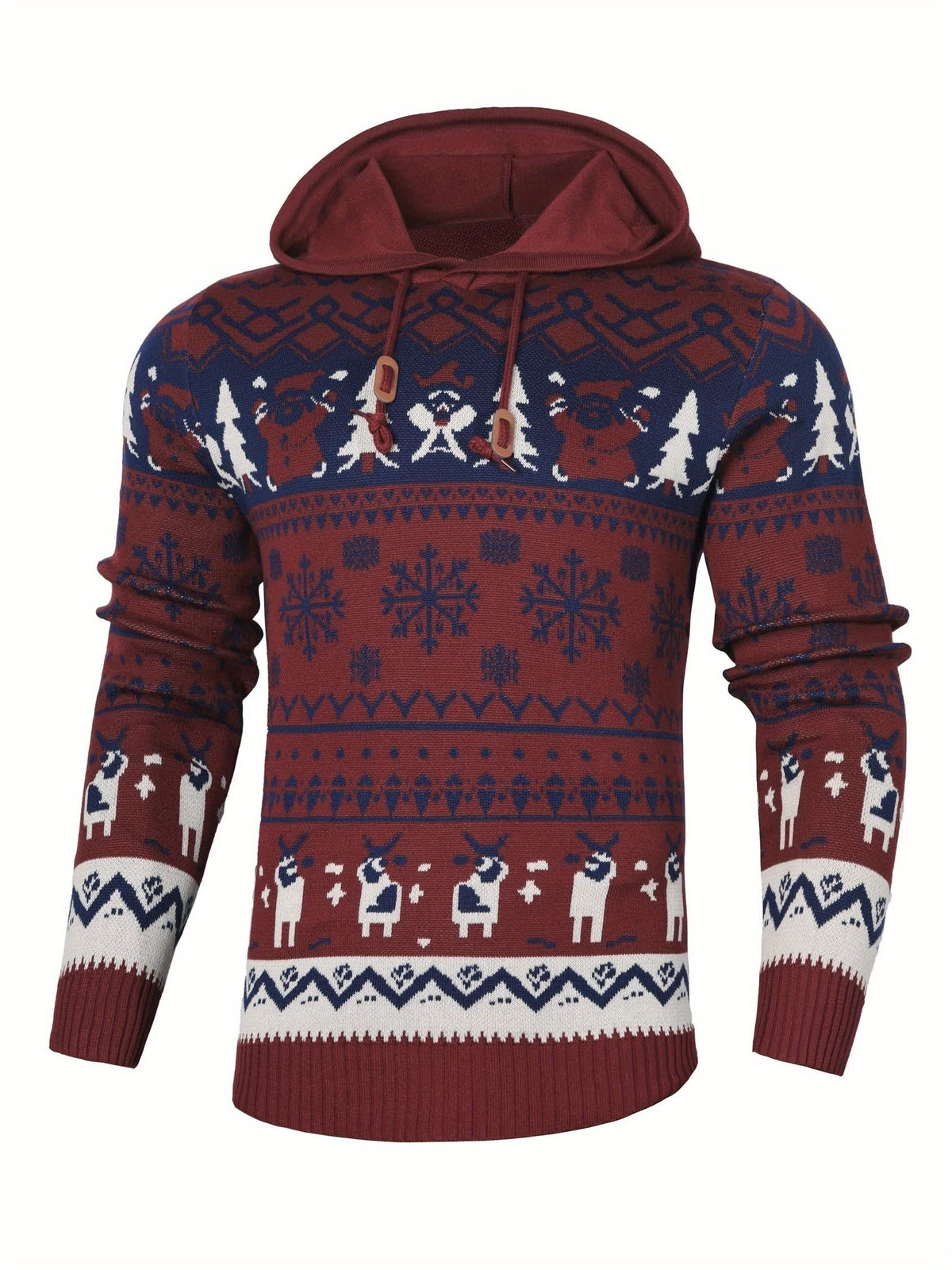 Oscar Hooded Reindeer Christmas Sweater_9