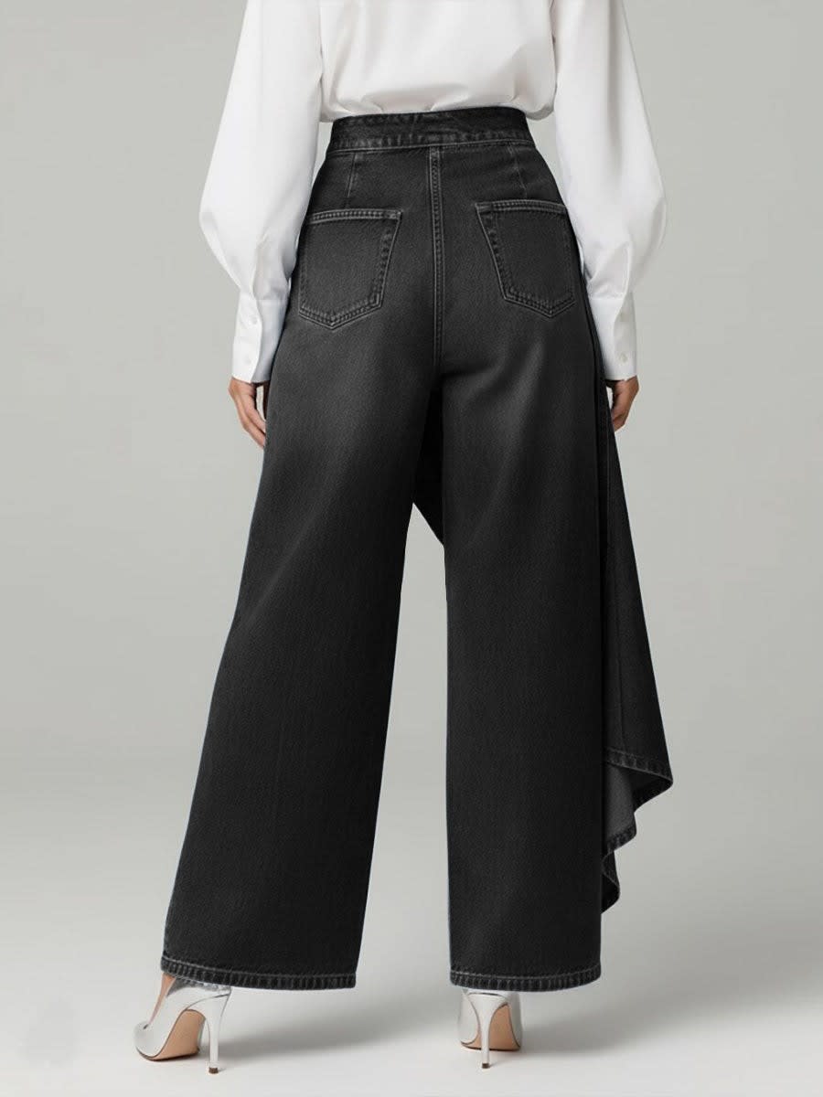 Saveria Asymmetric Wrap Wide Leg Jeans_6