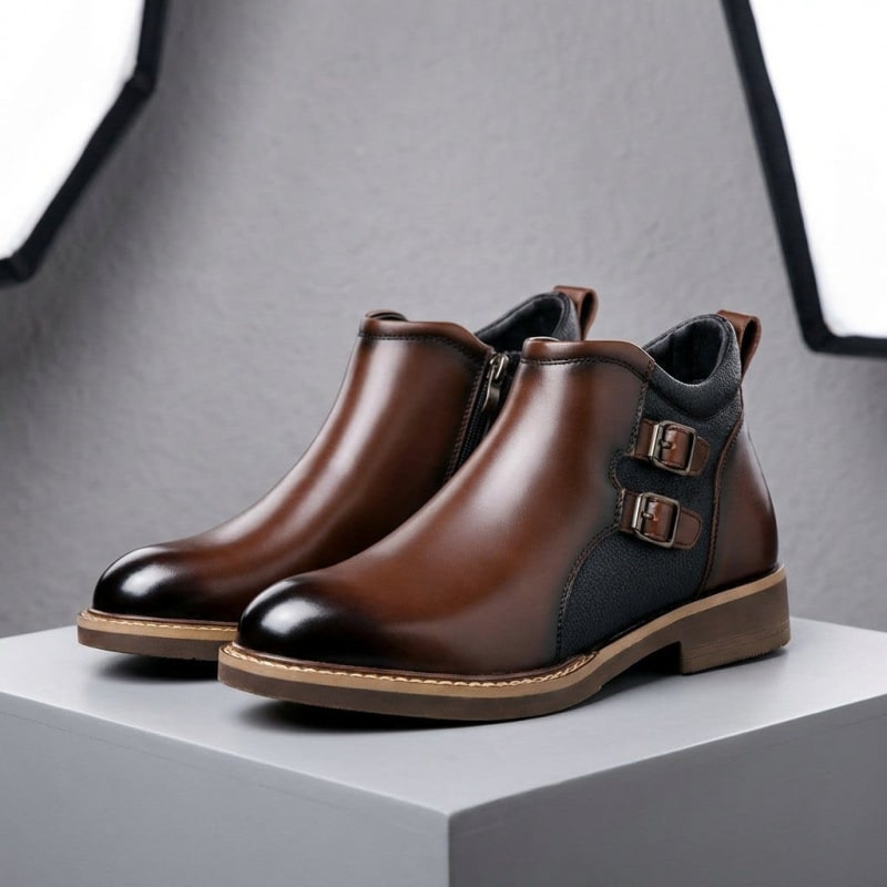 Bradford Waterproof Leather Ankle Boots_1