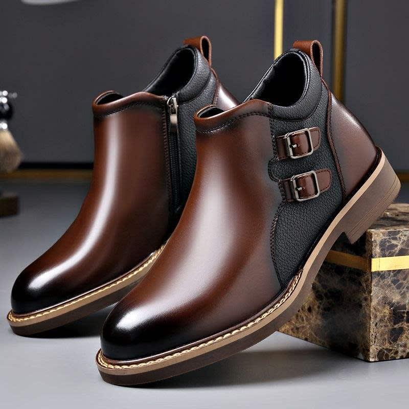 Bradford Waterproof Leather Ankle Boots_5