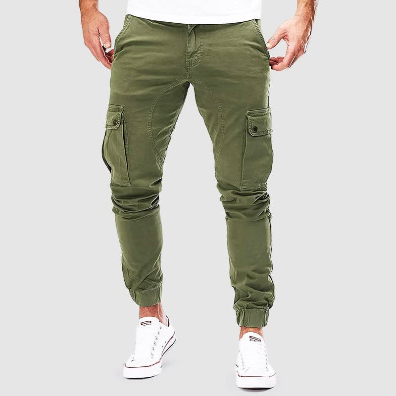 Frank Cotton Blend Cargo Joggers_2