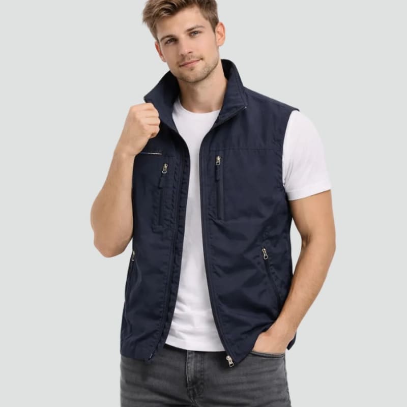 Dalton Lightweight Multi Pocket Vest_1