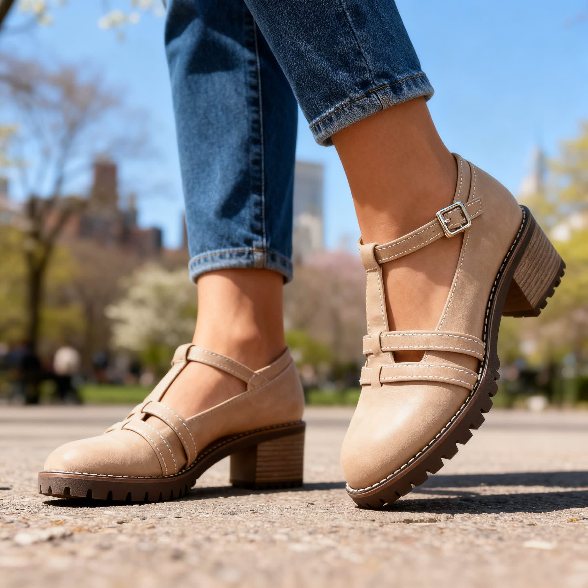 Alina Lug Sole T-Strap Mary Jane Heels_2