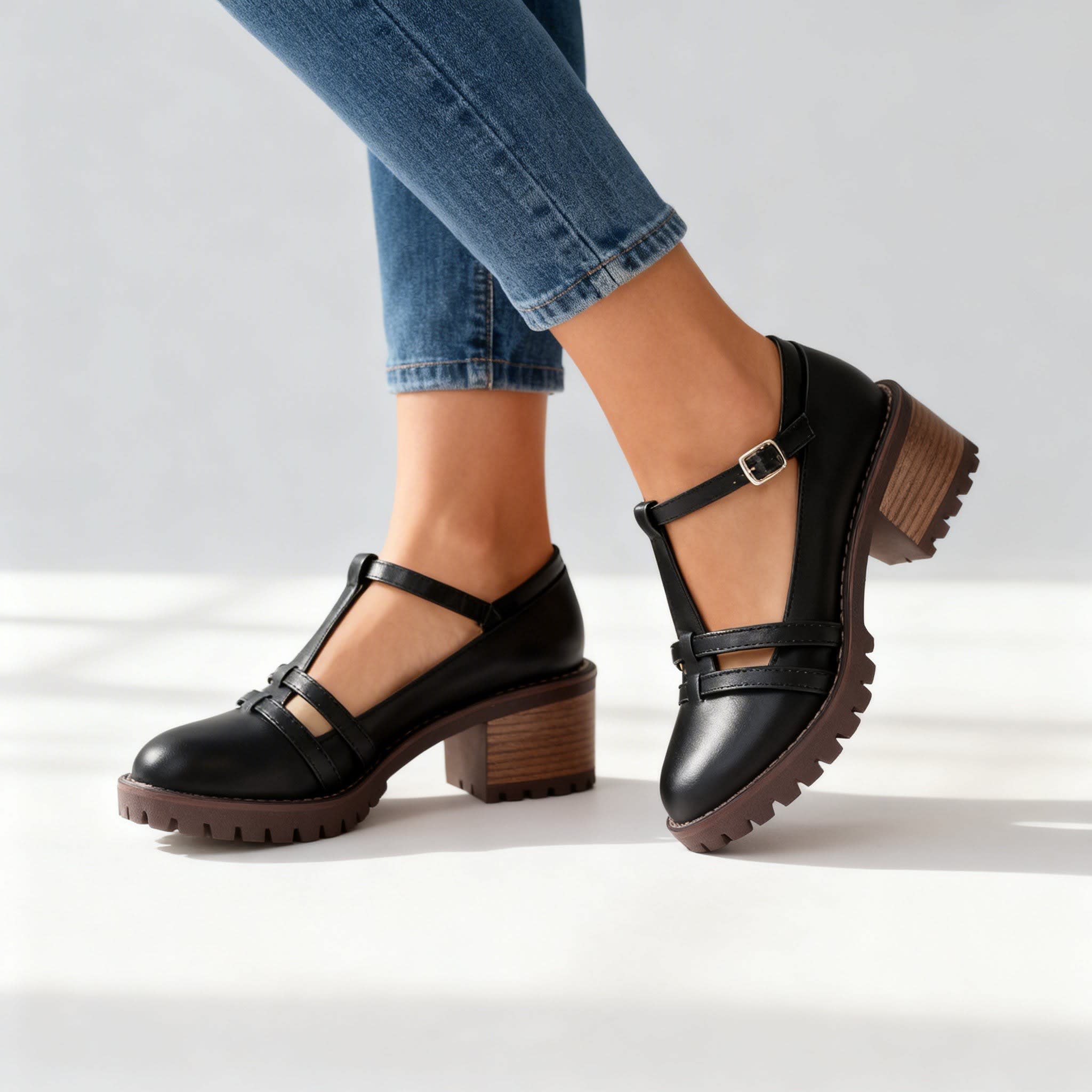 Alina Lug Sole T-Strap Mary Jane Heels_4