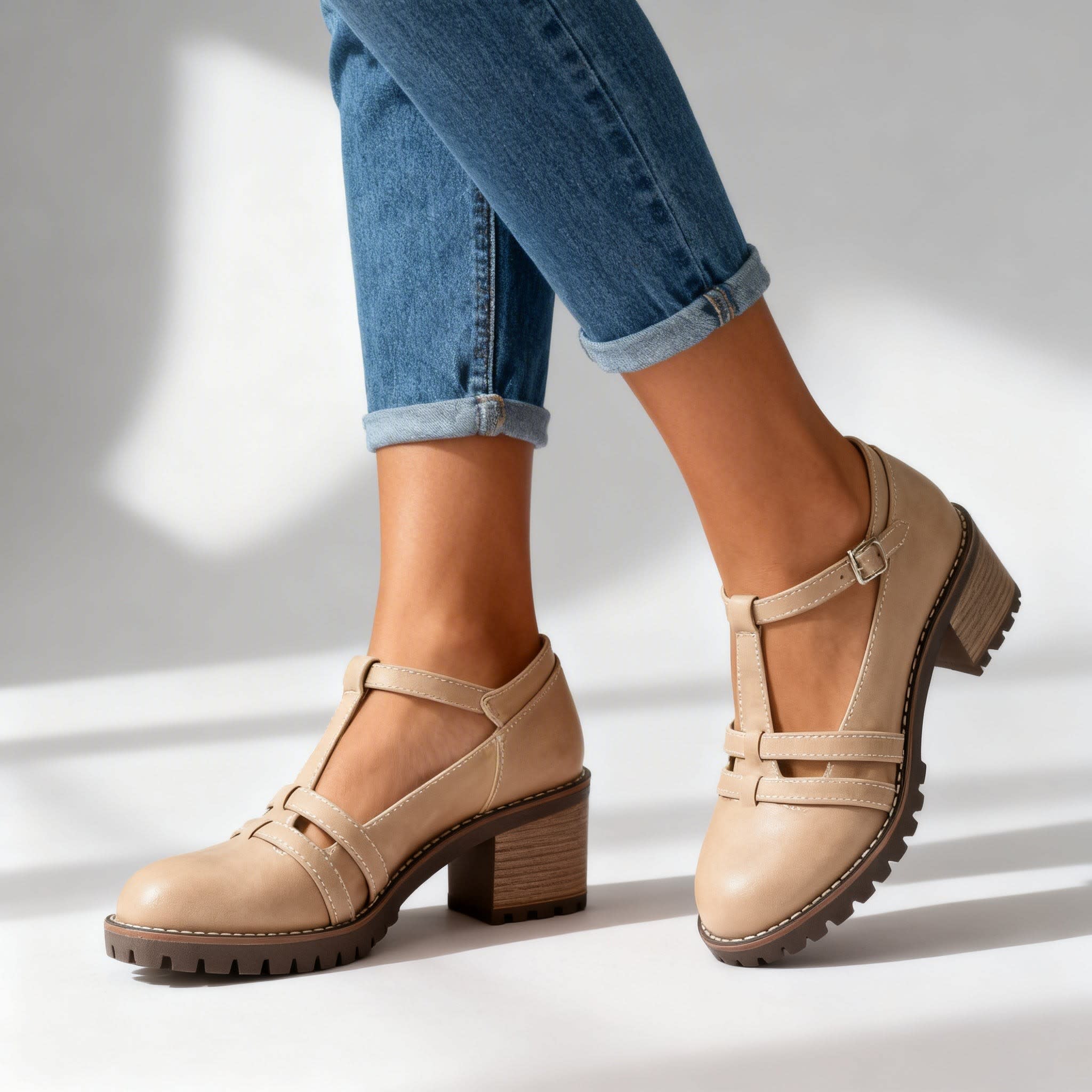 Alina Lug Sole T-Strap Mary Jane Heels_5