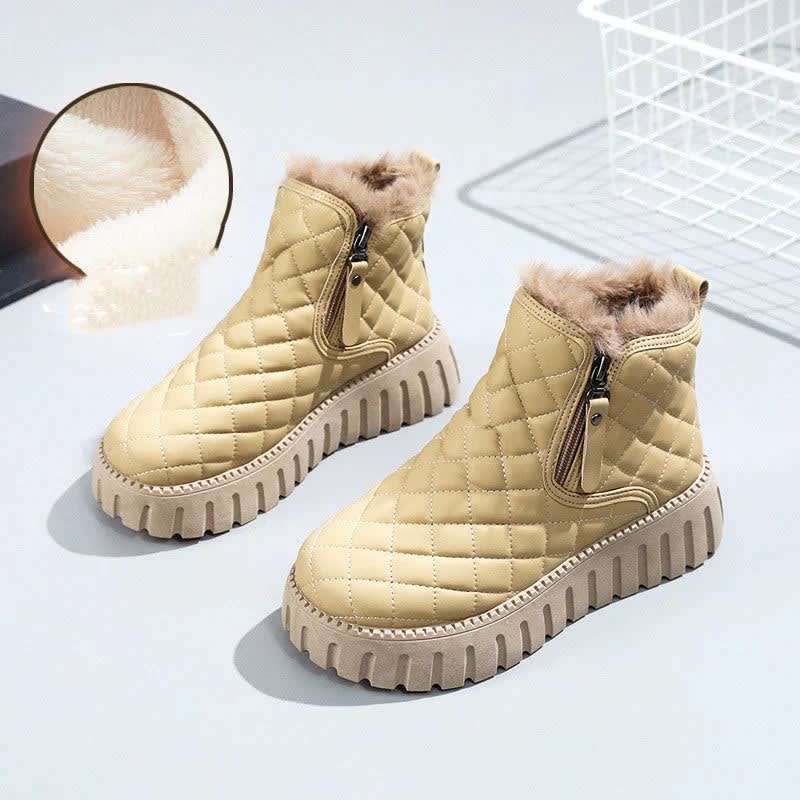 Lark Quilted Faux Fur Snow Boots_10