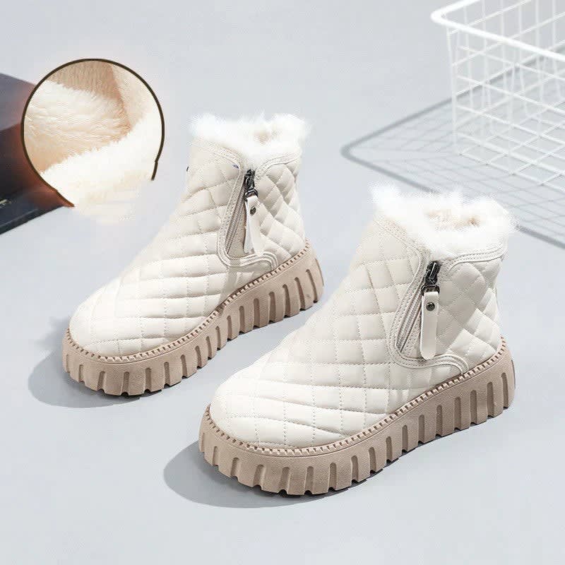 Lark Quilted Faux Fur Snow Boots_4