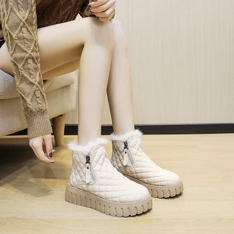 Lark Quilted Faux Fur Snow Boots_9