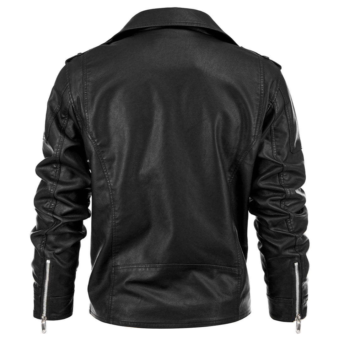 Men's Boulevard Biker Leather Jacket