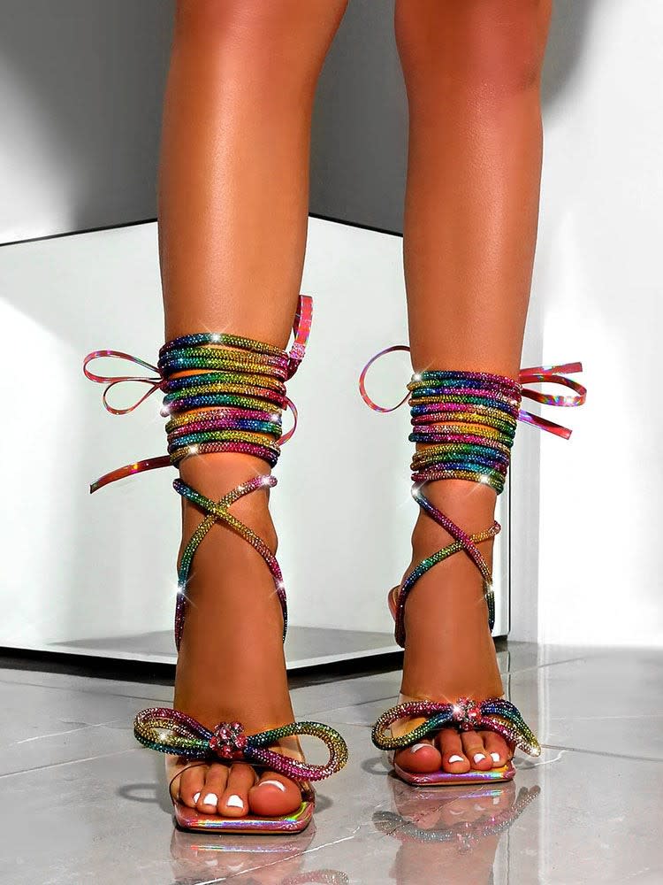 Irene Rhinestone Bow Sandals_7