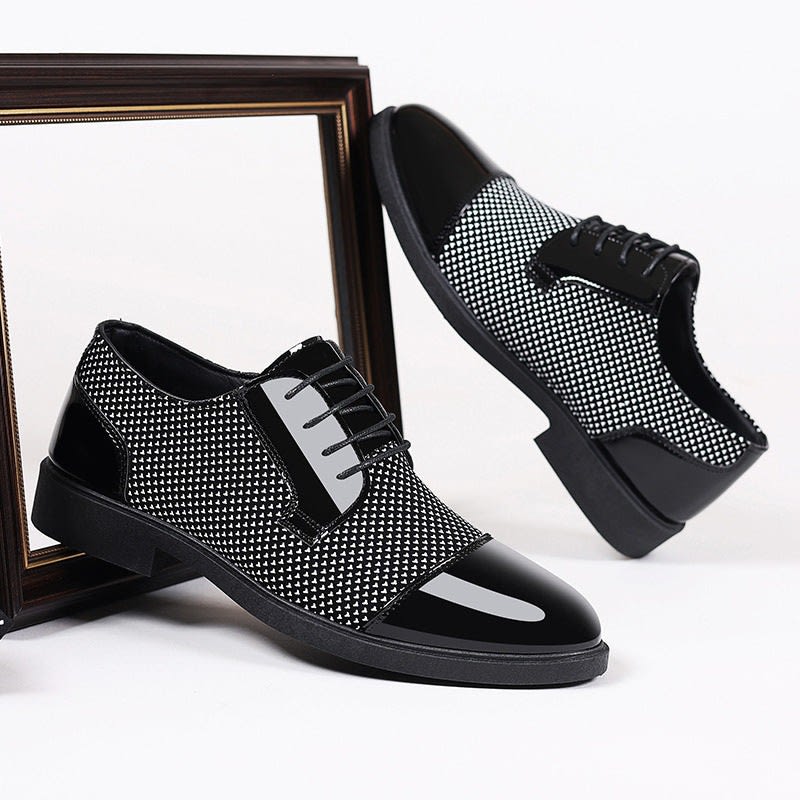 Theodore Breathable Cap Toe Dress Shoes_6